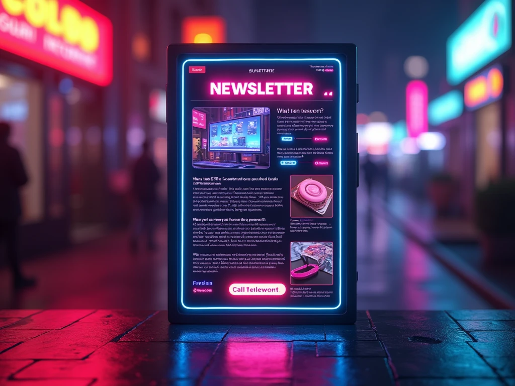 Diseño atractivo de newsletters en email marketing para tiendas online